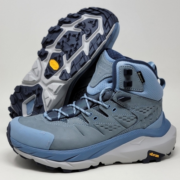 HOKA Women's Size 8 Kaha 2 GTX Hiking Boots 1123156 MSHM Spring Harbor Mist New - Picture 1 of 10